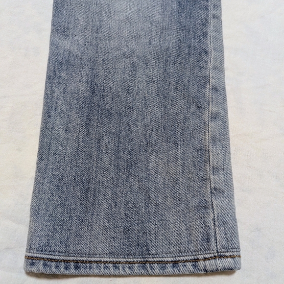 Denim Forum ARITZIA The Arlo High Rise Straight Leg Jeans 30L Size 25 - Picture 14 of 16